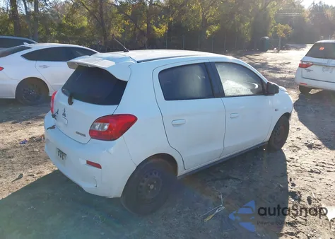 2018 Mitsubishi Mirage Es из США, поврежденный, VIN ML32A3HJXJH001246